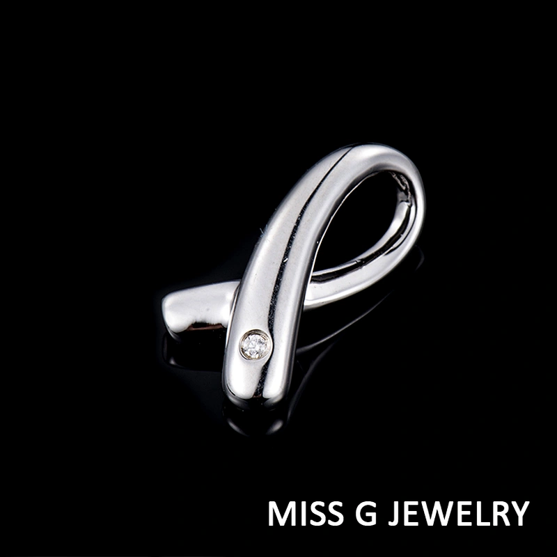 Fashionable personality simple Pendant Single zircon jewelry OEM/ODM Jewelry Trade processing customized,Wholesale jewelry manufacturer