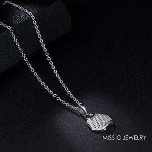 Hot-selling fashion small package zircon pendant jewelry manufacturers wholesale S925 Silver Pendant processing customization