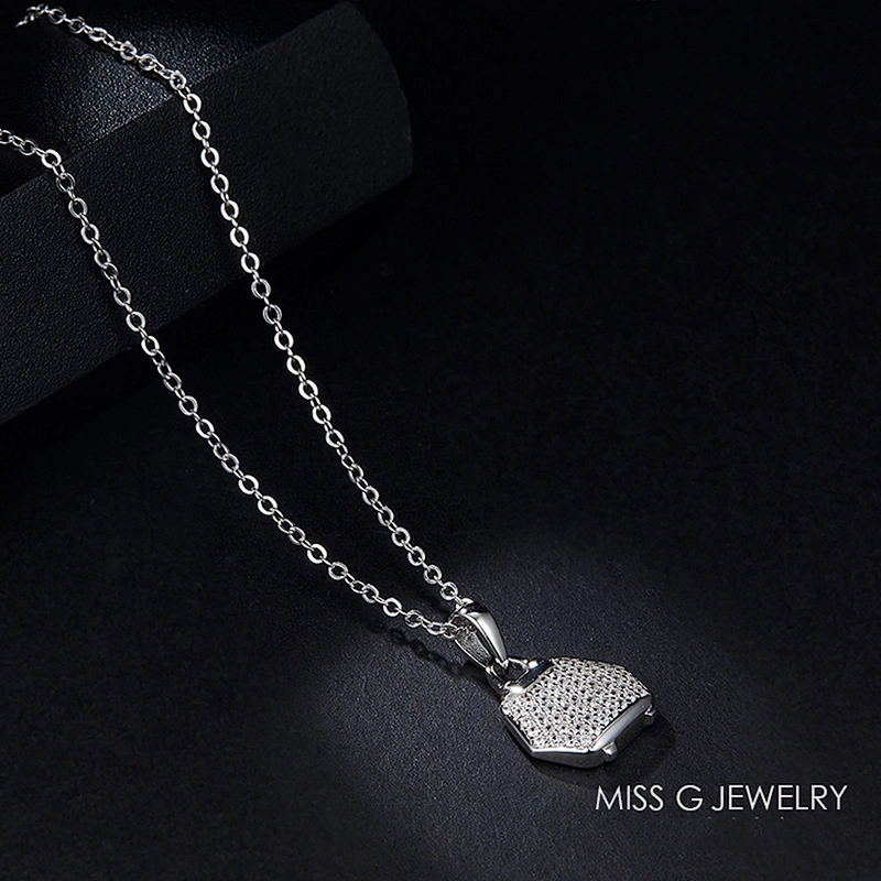 Hot-selling fashion small package zircon pendant jewelry manufacturers wholesale S925 Silver Pendant processing customization