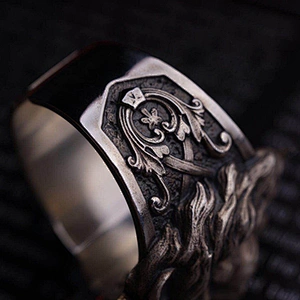 Lion Head Ring mens rings large jewelry factories, OEM/ODM jewelry trade processing customized, jewelry wholesale manufacturers