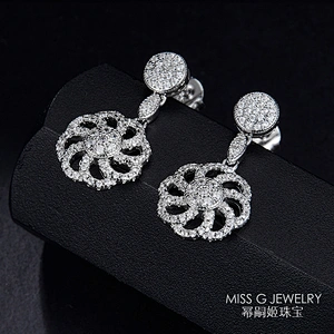 S925 Silver Long Ear Nails Jewelry Earrings large jewelry factory,OEM/ODM Jewelry Trade processing customized,Wholesale jewelry manufacturer