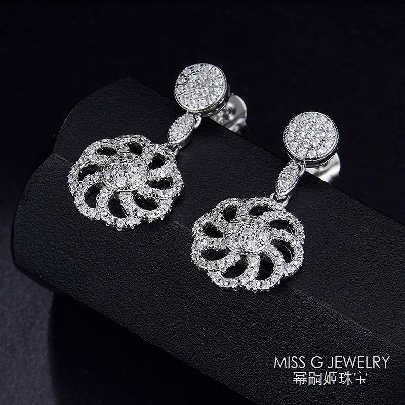S925 Silver Long Ear Nails Jewelry Earrings large jewelry factory,OEM/ODM Jewelry Trade processing customized,Wholesale jewelry manufacturer
