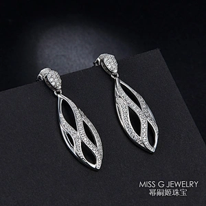 Earrings S925 Silver Curve Earrings Fashion Jewelry large jewelry factory,OEM/ODM Jewelry Trade processing customized,Wholesale jewelry manufacturer