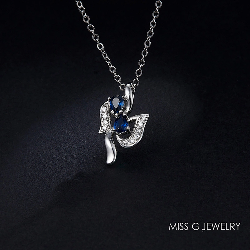 Zircon 925 Silver Pendant S925 Silver Pendant hot-selling butterfly-like diamond necklace pendant jewelry factory customization