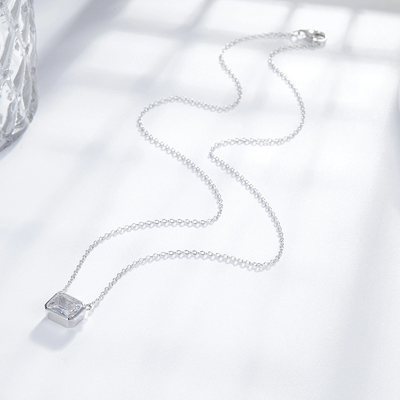 Zircon Necklace large jewelry factory,OEM/ODM Jewelry Trade processing customized,Wholesale jewelry manufacturer