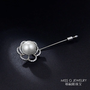 Pearl brooch large jewelry factory,OEM/ODM Jewelry Trade processing customized,Wholesale jewelry manufacturer