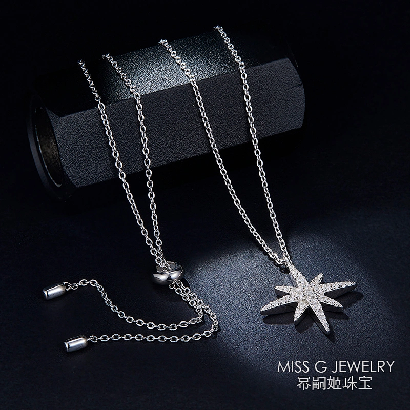 Snowflake Necklace large jewelry factory,OEM/ODM Jewelry Trade processing customized,Wholesale jewelry manufacturer