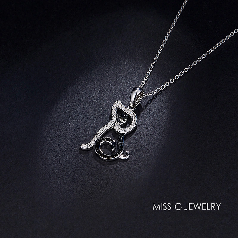Jewelry Factory Custom Wholesale Agent S925 Silver Pendant Hot Selling Rat Diamond Necklace Pendant