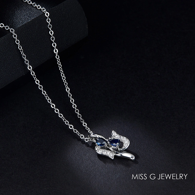 Zircon 925 Silver Pendant S925 Silver Pendant hot-selling butterfly-like diamond necklace pendant jewelry factory customization