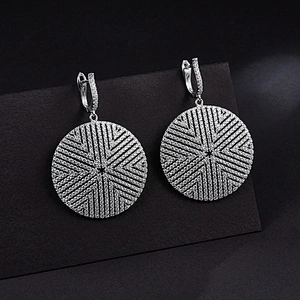 Big Round Earrings large jewelry factory,OEM/ODM Jewelry Trade processing customized,Wholesale jewelry manufacturer