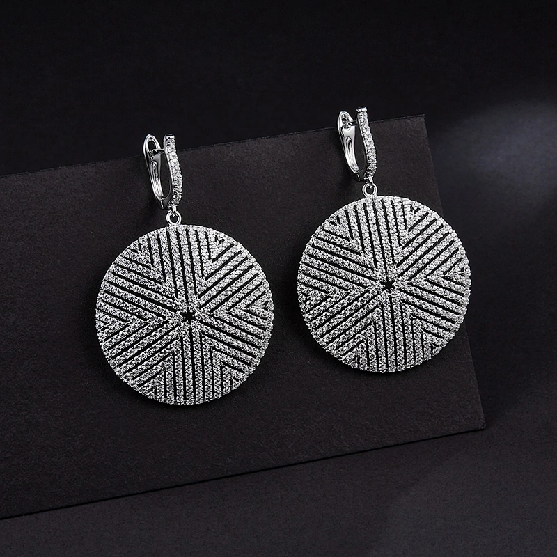 Big Round Earrings large jewelry factory,OEM/ODM Jewelry Trade processing customized,Wholesale jewelry manufacturer
