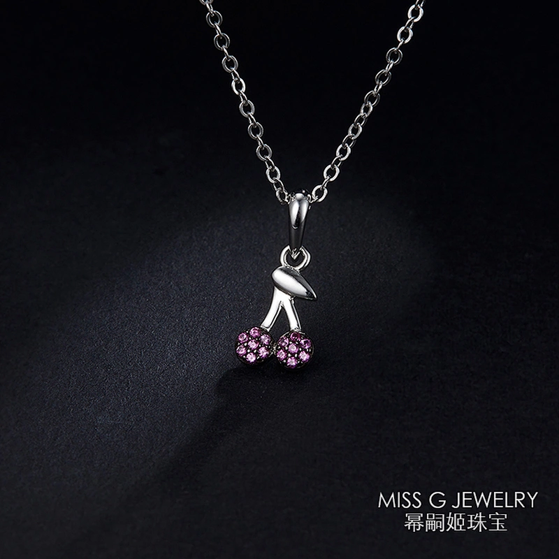silver chain simple engagement Pendant OEM/ODM Jewelry Trade processing customized,Wholesale jewelry manufacturer