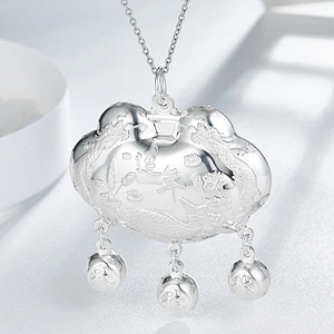 China Wind Long Life Lock Cradle large jewelry factory,OEM/ODM Jewelry Trade processing customized,Wholesale jewelry manufacturer