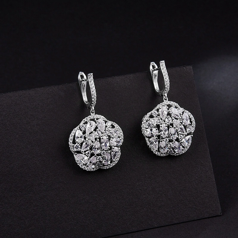 silver earrings silver stud earrings large jewelry factory,OEM/ODM Jewelry Trade processing customized,Wholesale jewelry manufacturer