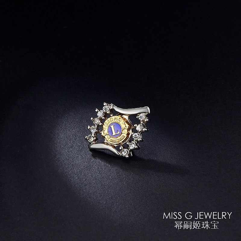 Letter Brooch large jewelry factory,OEM/ODM Jewelry Trade processing customized,Wholesale jewelry manufacturer