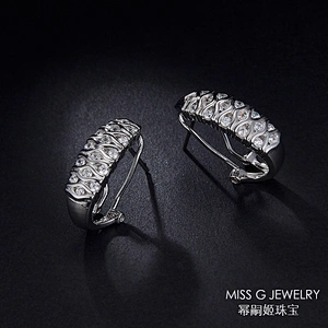 S925 Silver Earrings with Pure Silver Earrings large jewelry factory,OEM/ODM Jewelry Trade processing customized,Wholesale jewelry manufacturer