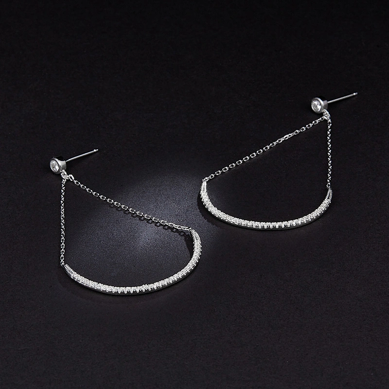 dangle earrings long earrings large jewelry factory,OEM/ODM Jewelry Trade processing customized,Wholesale jewelry manufacturer