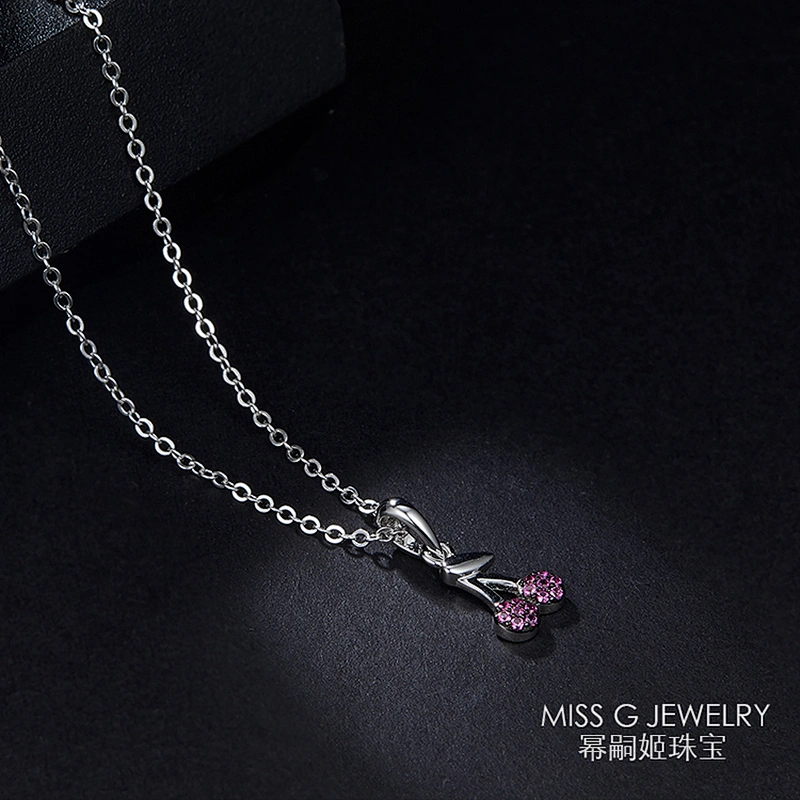 silver chain simple engagement Pendant OEM/ODM Jewelry Trade processing customized,Wholesale jewelry manufacturer