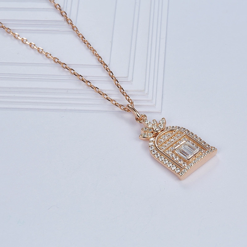 Fashion Pendant- Rose Gold Pendant-OEM/ODM Jewelry Trade processing customized,Wholesale jewelry manufacturer