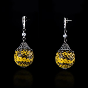 S925 Silver Fashion Individual Zircon Earrings large jewelry factory,OEM/ODM Jewelry Trade processing customized,Wholesale jewelry manufacturer