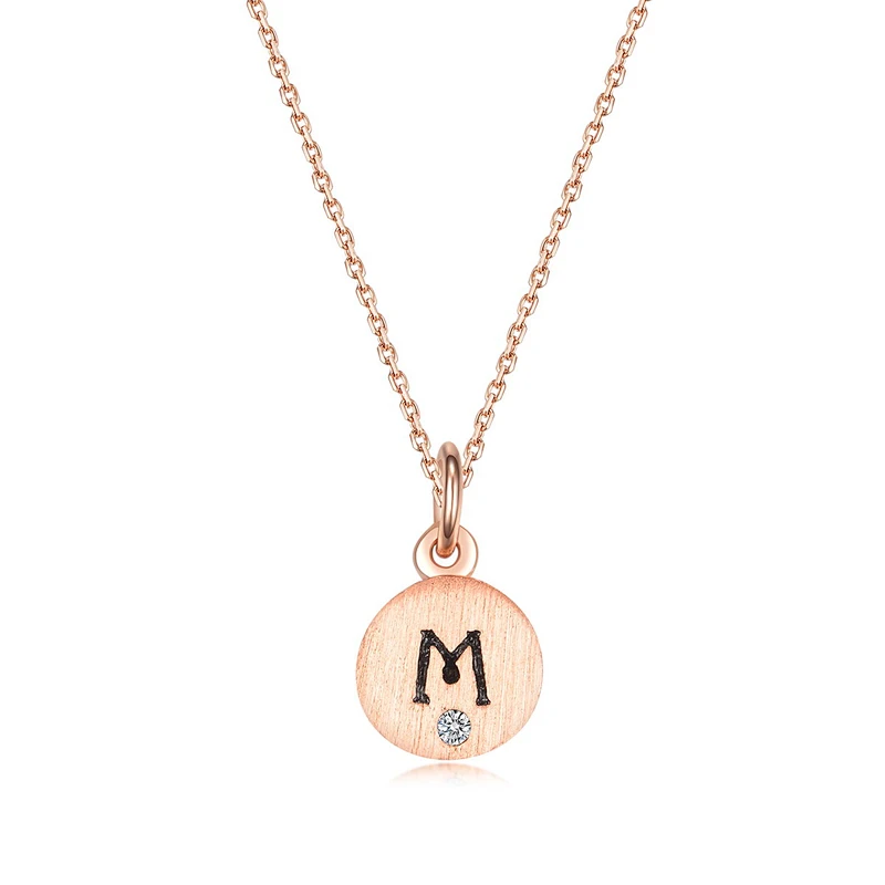 Twenty-six-letter Zircon Pendant large jewelry factory,OEM/ODM Jewelry Trade processing customized,Wholesale jewelry manufacturer
