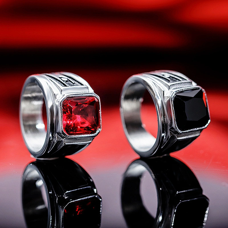 Ruby ring large jewelry factory,OEM/ODM Jewelry Trade processing customized,Wholesale jewelry manufacturer