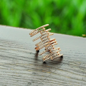 rose gold engagement rings unique engagement rings Fashion jewelry