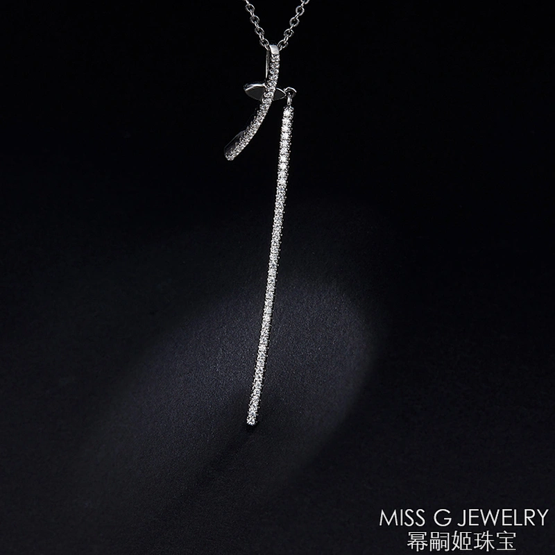 Silver jewelry manufacturer supports custom-made S925 Silver Pendant with simple atmosphere