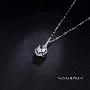 Large Zircon Pendant large jewelry factory,OEM/ODM Jewelry Trade processing customized,Wholesale jewelry manufacturer