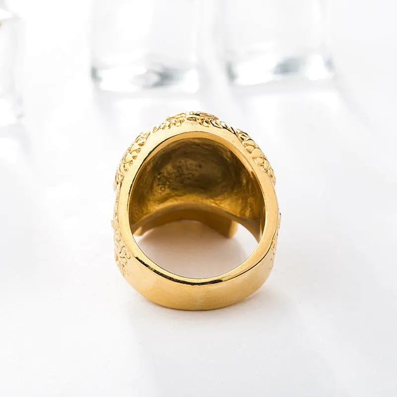 Skull Ring large jewelry factory,OEM/ODM Jewelry Trade processing customized,Wholesale jewelry manufacturer