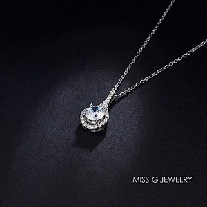 Large Zircon Pendant large jewelry factory,OEM/ODM Jewelry Trade processing customized,Wholesale jewelry manufacturer