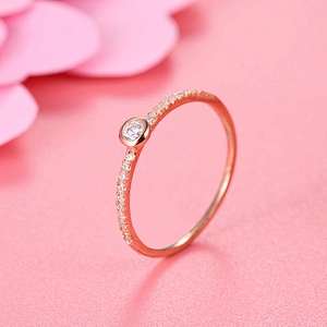 simple engagement rings unique engagement rings rose gold engagement rings rings for women silver rings