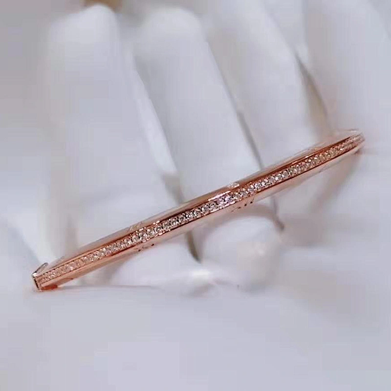 Fashion Bracelet Rose Gold Bracelet large jewelry factory,OEM/ODM Jewelry Trade processing customized,Wholesale jewelry manufacturer