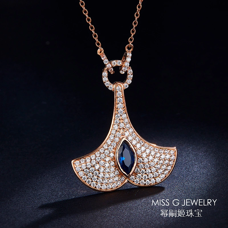 rose gold stud necklaces for women large jewelry factory,OEM/ODM Jewelry Trade processing customized,Wholesale jewelry manufacturer