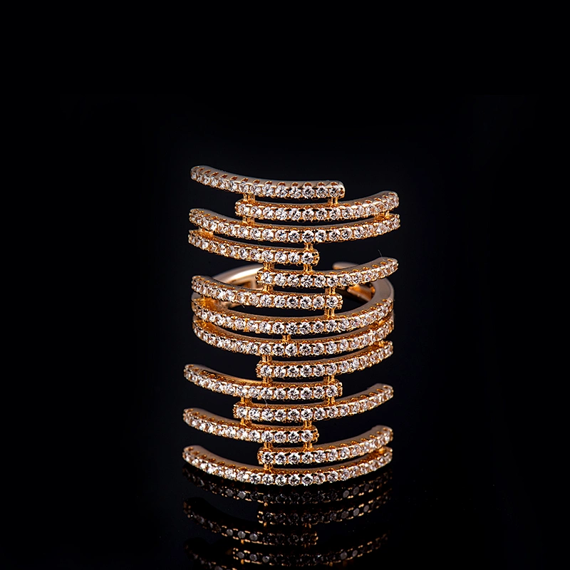 rose gold engagement rings unique engagement rings Fashion jewelry