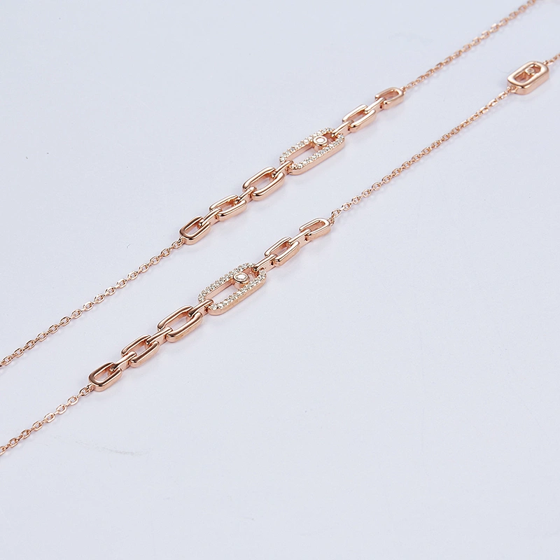 Fashion-Rose-Gold-Necklace-OEM/ODM-processing-wholesale-production