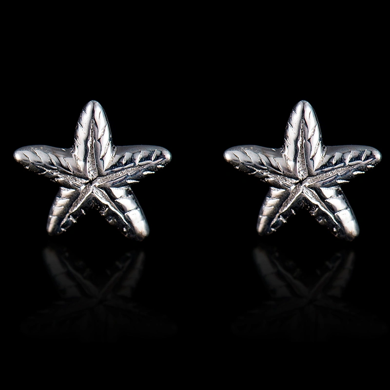 925 Silver Star Earrings LADIES EARRINGS large jewelry factory,OEM/ODM Jewelry Trade processing customized,Wholesale jewelry manufacturer