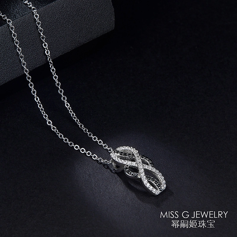 Chinese knotted Pendant S925 Silver Fashion Pendant inlaid with zircon large jewelry factory,OEM/ODM Jewelry Trade processing customized,Wholesale jewelry manufacturer