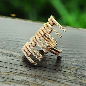 rose gold engagement rings unique engagement rings Fashion jewelry