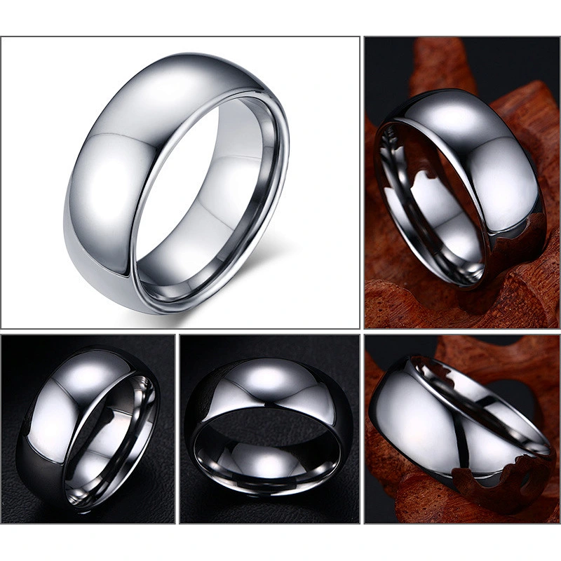 Smooth 925 Silver Ring simple engagement rings large jewelry factory,OEM/ODM Jewelry Trade processing customized,Wholesale jewelry manufacturer