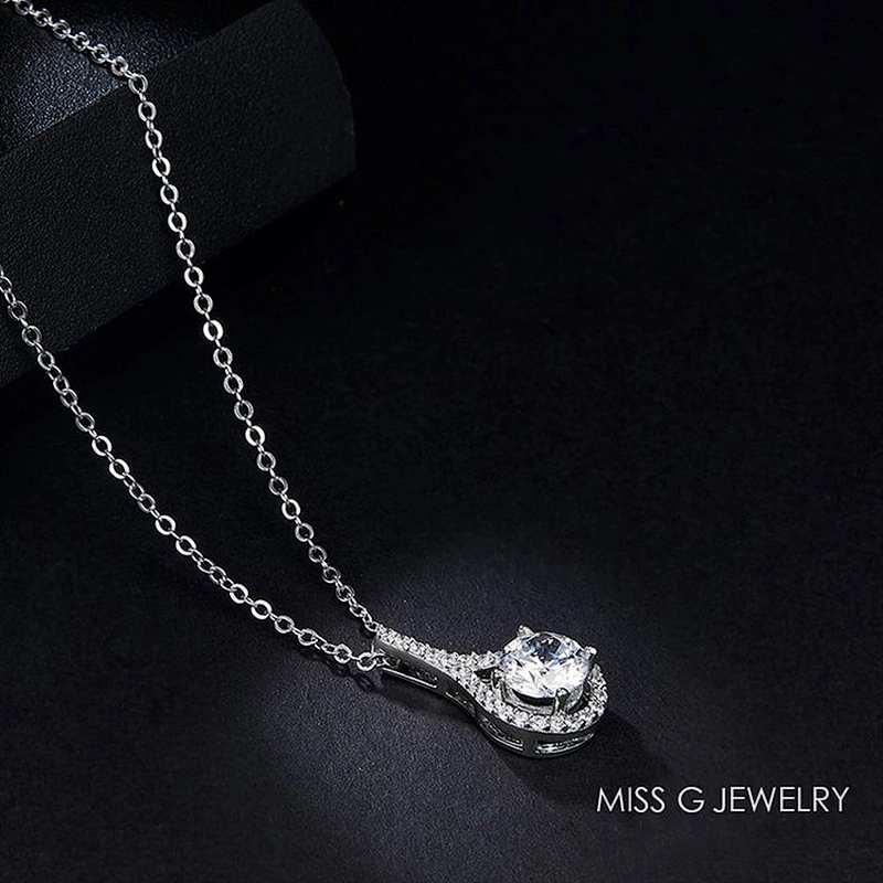 Large Zircon Pendant large jewelry factory,OEM/ODM Jewelry Trade processing customized,Wholesale jewelry manufacturer