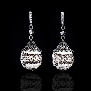 S925 Silver Fashion Individual Zircon Earrings large jewelry factory,OEM/ODM Jewelry Trade processing customized,Wholesale jewelry manufacturer