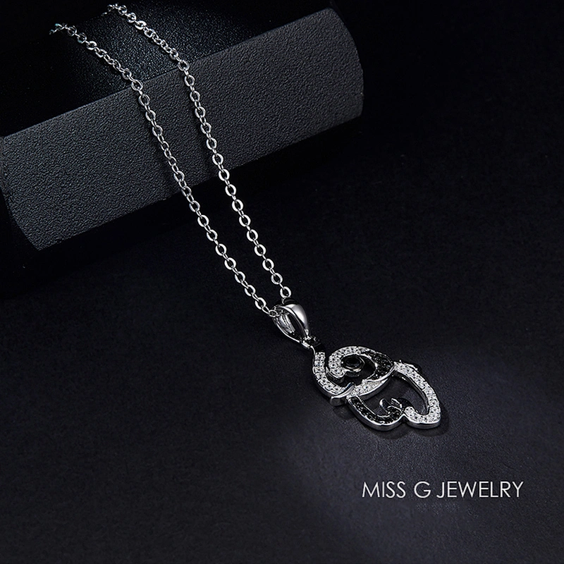Hot-selling elephant zircon pendant jewelry manufacturers wholesale S925 Silver Pendant processing customization