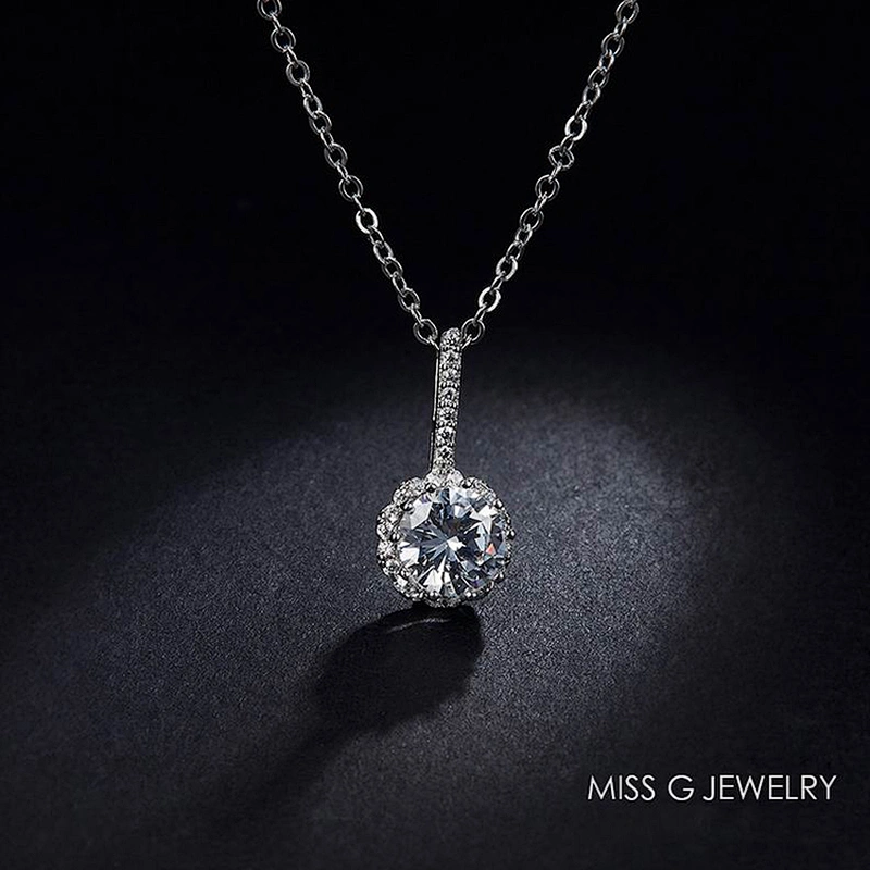 Large Zircon Pendant large jewelry factory,OEM/ODM Jewelry Trade processing customized,Wholesale jewelry manufacturer