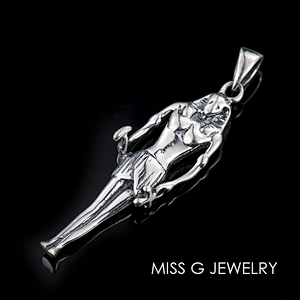 S925 silver Egyptian Pharaoh Pendant large jewelry factory,OEM/ODM Jewelry Trade processing customized,Wholesale jewelry manufacturer