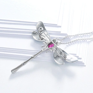 Dragonfly Pendant Dragonfly Brooch OEM/ODM Jewelry Trade processing customized,Wholesale jewelry manufacturer