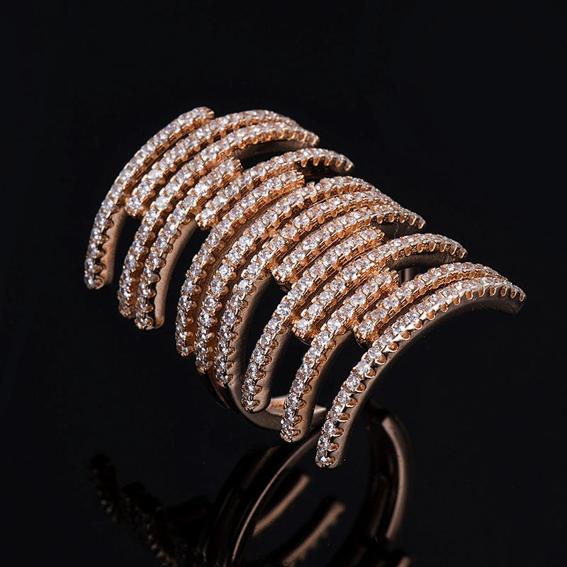 rose gold engagement rings unique engagement rings Fashion jewelry