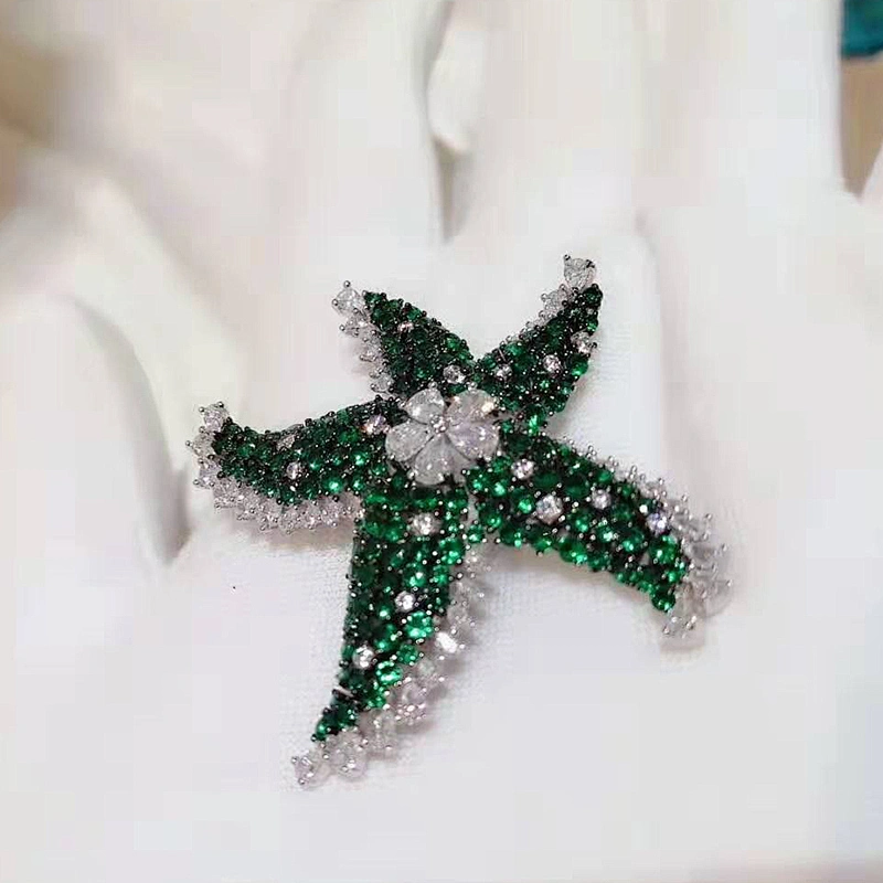 Starfish accessories silver jewelry large jewelry factory,OEM/ODM Jewelry Trade processing customized,Wholesale jewelry manufacturer