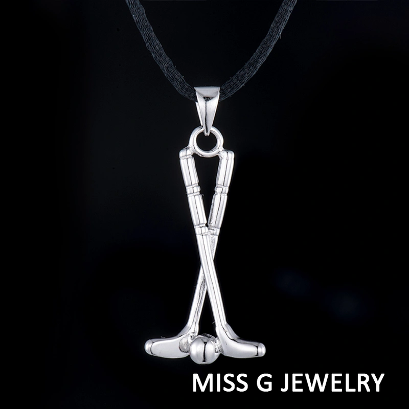 Golf Pendant Men and women's jewelry OEM/ODM Jewelry Trade processing customized,Wholesale jewelry manufacturer