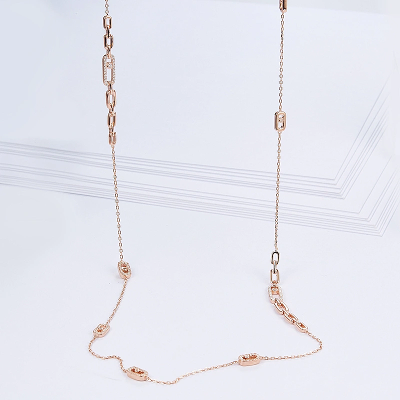 Fashion-Rose-Gold-Necklace-OEM/ODM-processing-wholesale-production